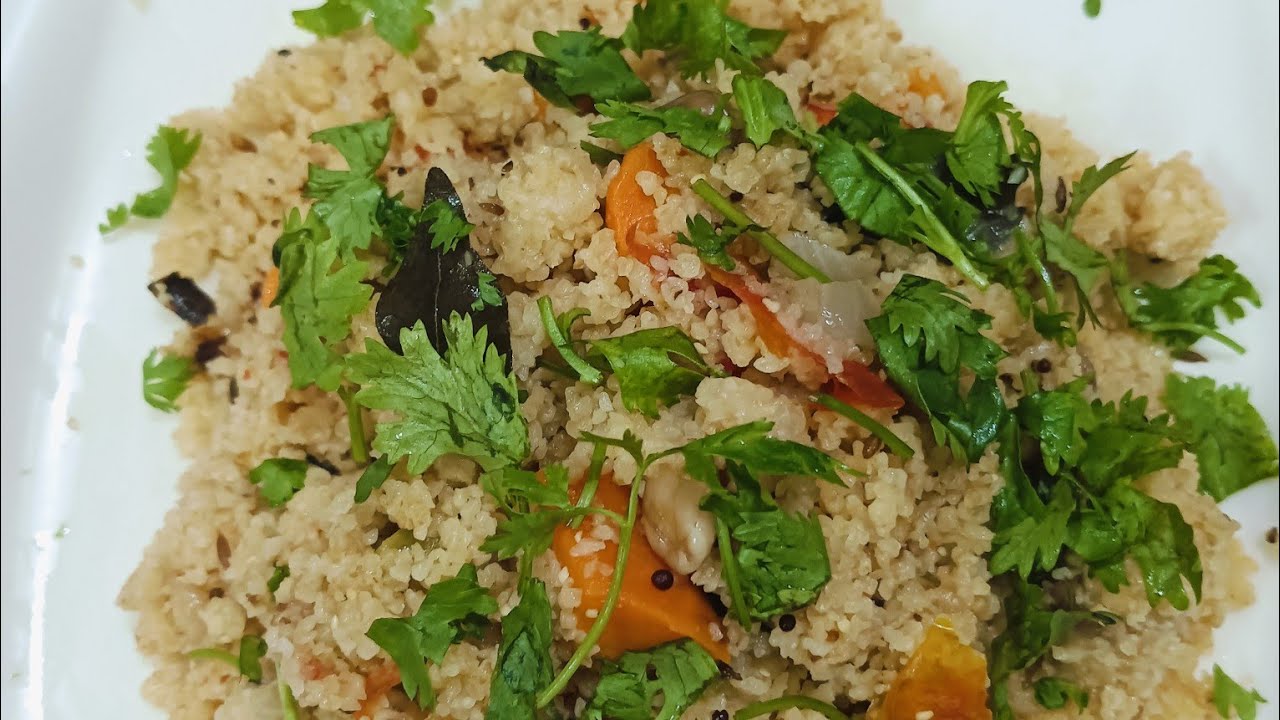 Healthy breakfast recipe!! గోధుమ రవ్వ ఉప్మా టేస్టీ & హెల్తీ!!#healthyfood #healthydeit