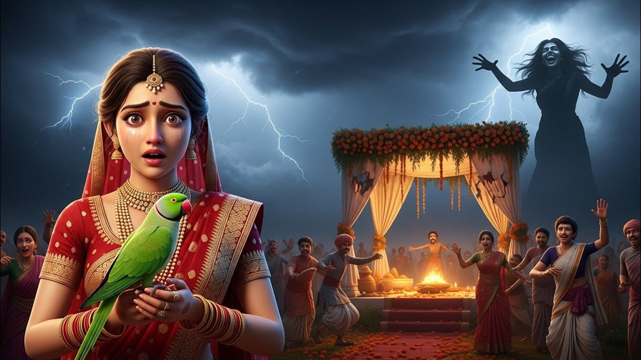 तोता बना दूल्हा 😱 शादी के मंडप में हुआ भयानक चमत्कार | भगवान शिव ने बचाई एक सच्ची पत्नी की इज्जत