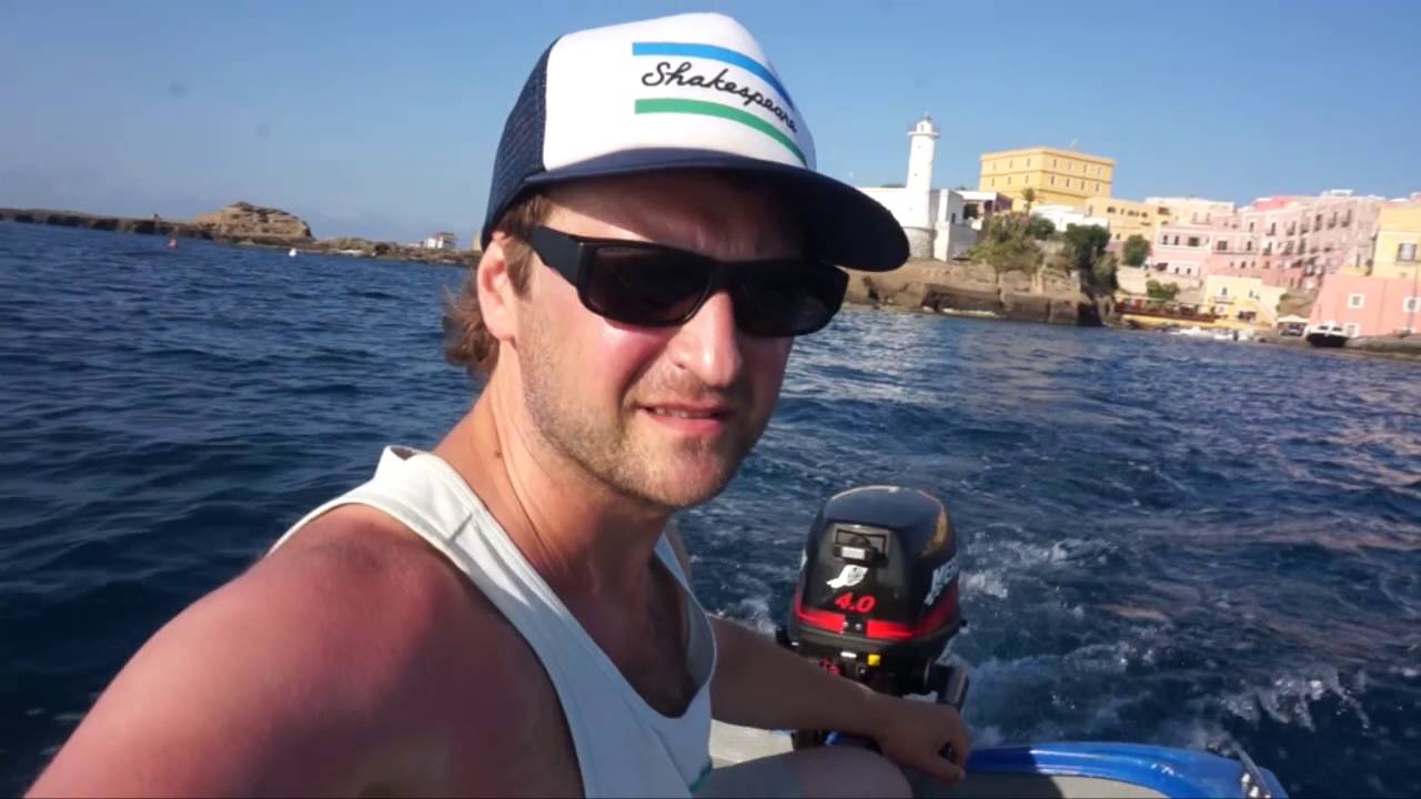 Ventotene. Wyspa, wędka i ryby
