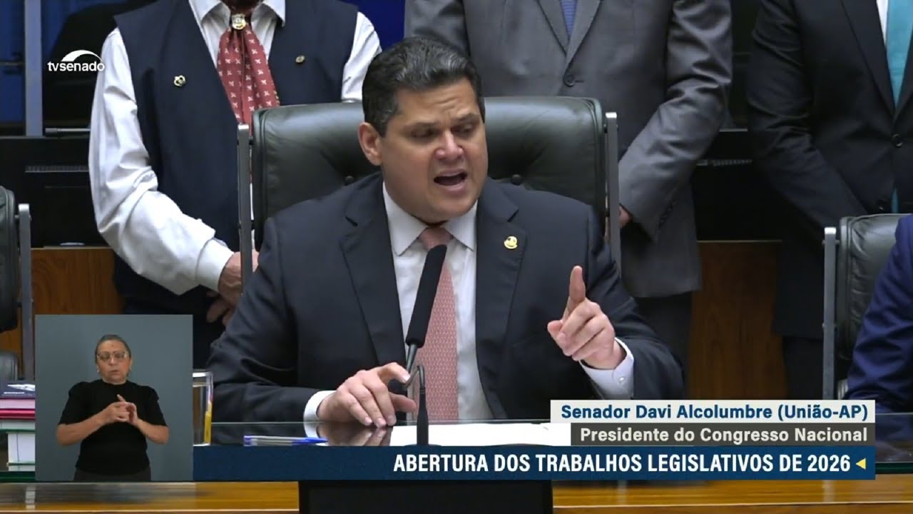 Davi defende harmonia entre os poderes e independ&ecirc;ncia do Congresso Nacional
