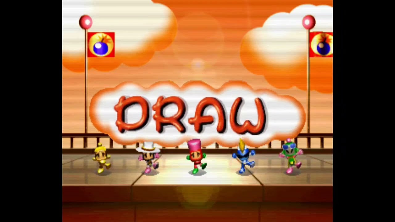 Bomberman Party Edition Battle Mode Normal Casuals 5 (Short Matches)