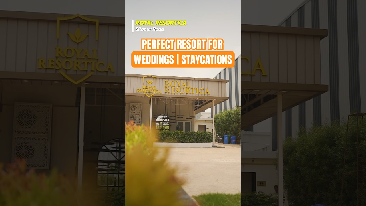 Perfect Resort For Weddings & Staycations #lucknow #lucknowfood #staycation #resorts