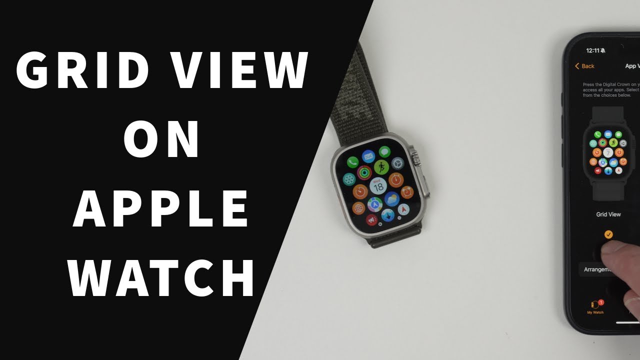 How To Show Apps in Grid View on Apple Watch