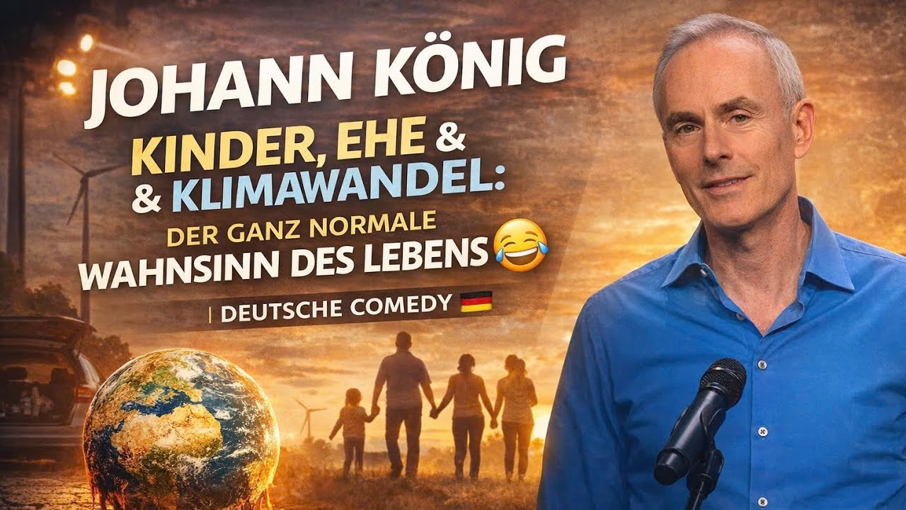 Johann König – Kinder, Ehe & Klimawandel: Der ganz normale Wahnsinn des Lebens 😂 | #Deutsche Comedy