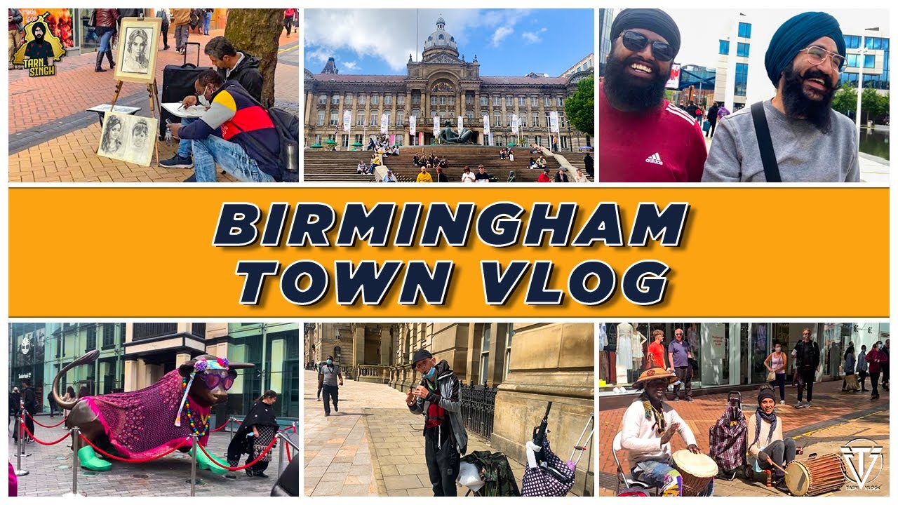 Birmingham Town Tour vlog | England | United Kingdom’s | Taran Vlog