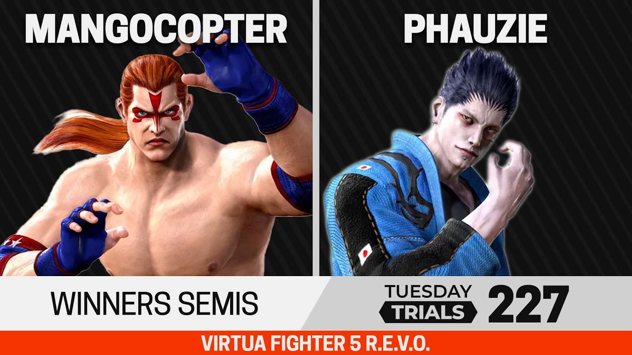 Tuesday Trials 227 VF5 Winners Semis - Mangocopter (Wolf) vs phauzie (Goh)