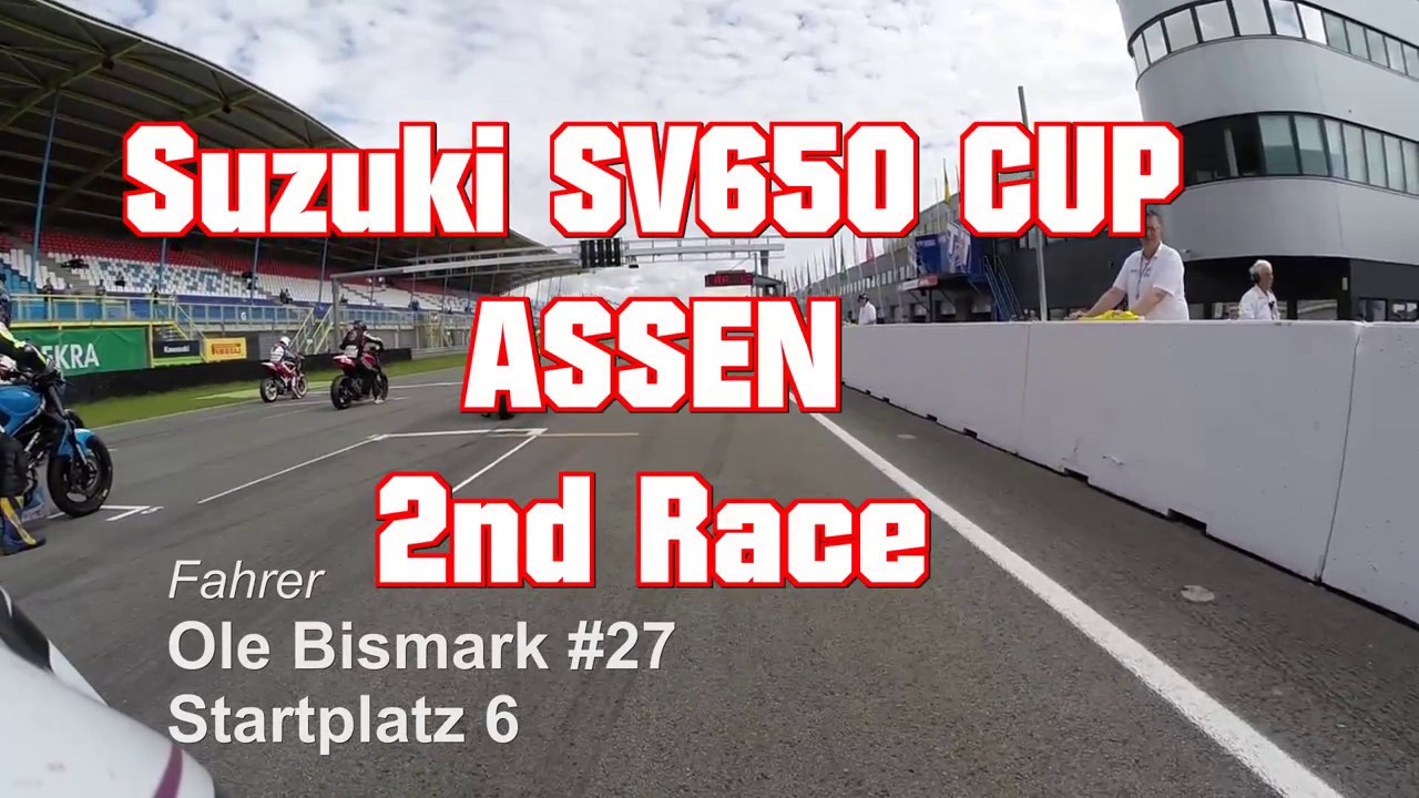 SUZUKI Gladius SV650 CUP 2017 - ASSEN - Fast Highside