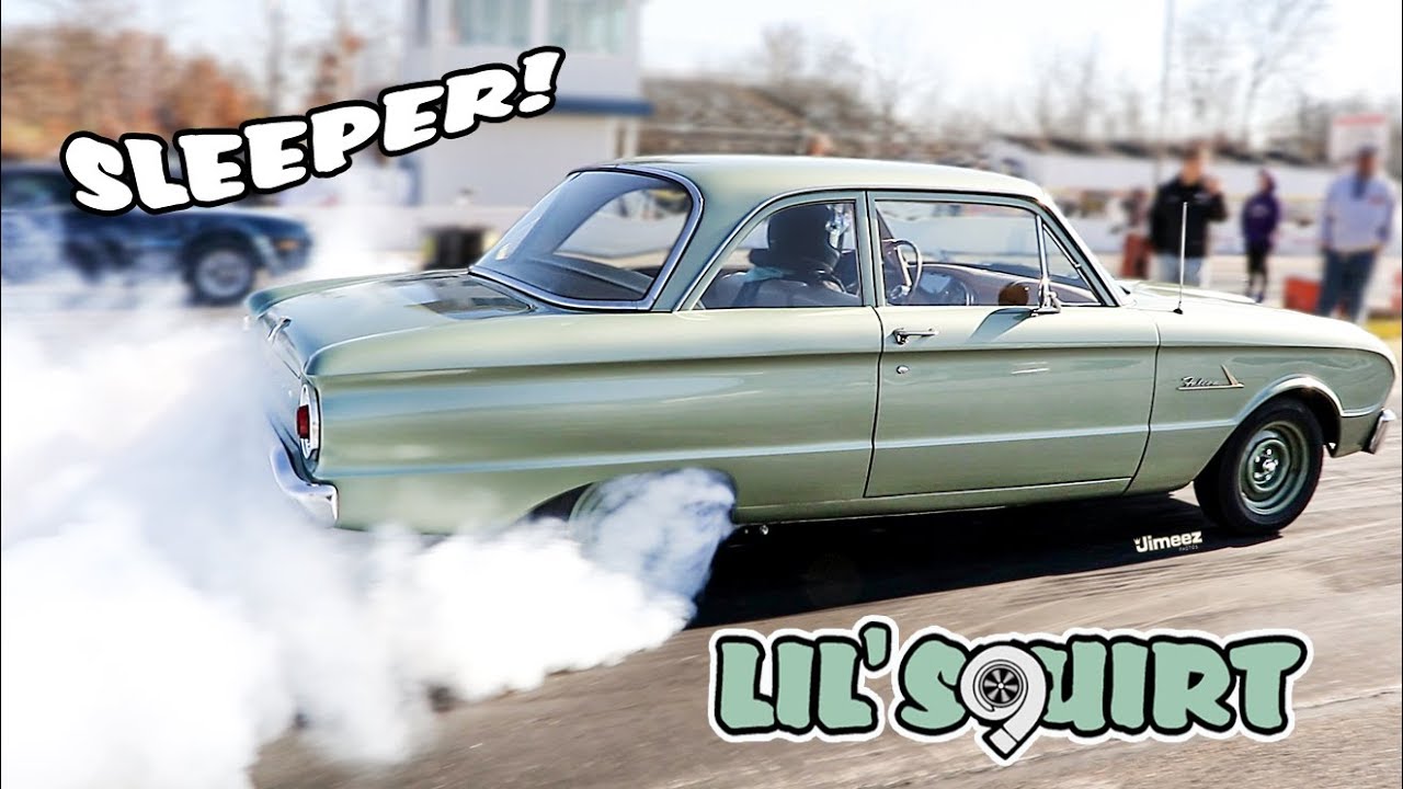 LIL SQUIRT! STACY'S 10 SEC SLEEPER! TURBO 2.0 4CYL DURATEC! DRIVEN 3 DAYS TO 3 STATES TO 3 TRACKS!