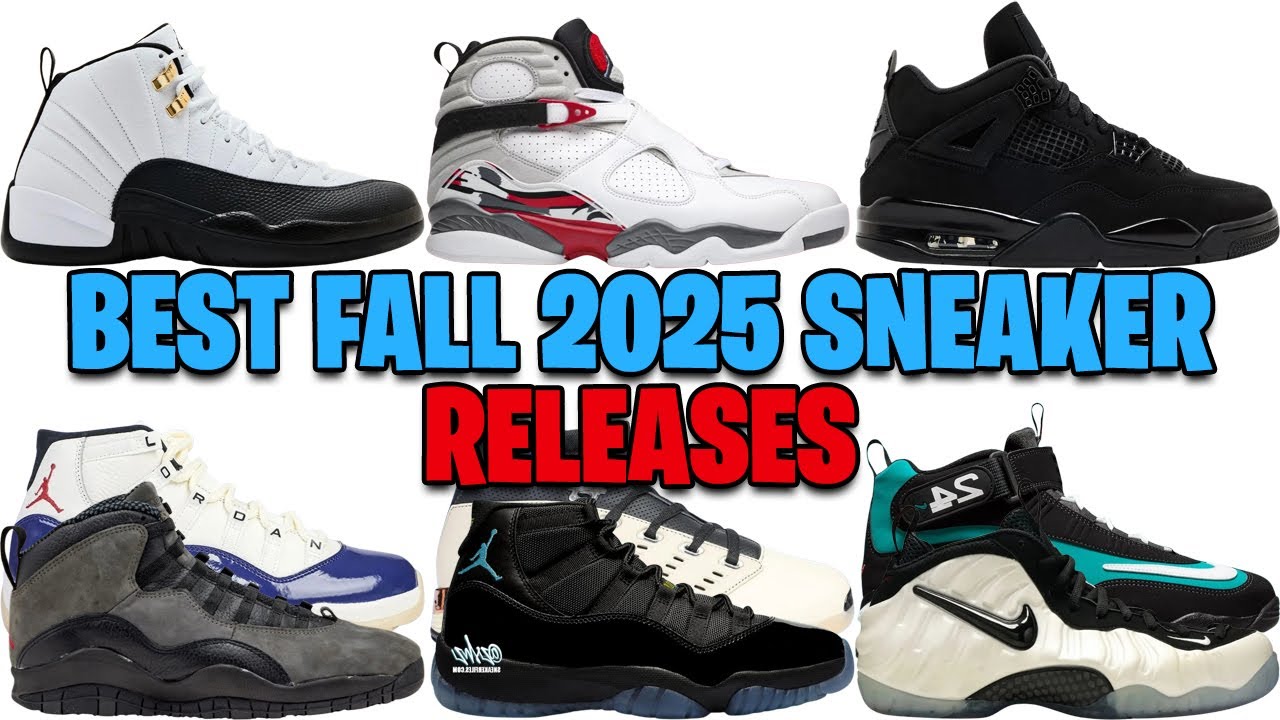 BEST FALL 2025 SNEAKER RELEASES (BEST FALL SNEAKERS FROM AIR JORDAN + NIKE RELEASE DATES) 🔥✅