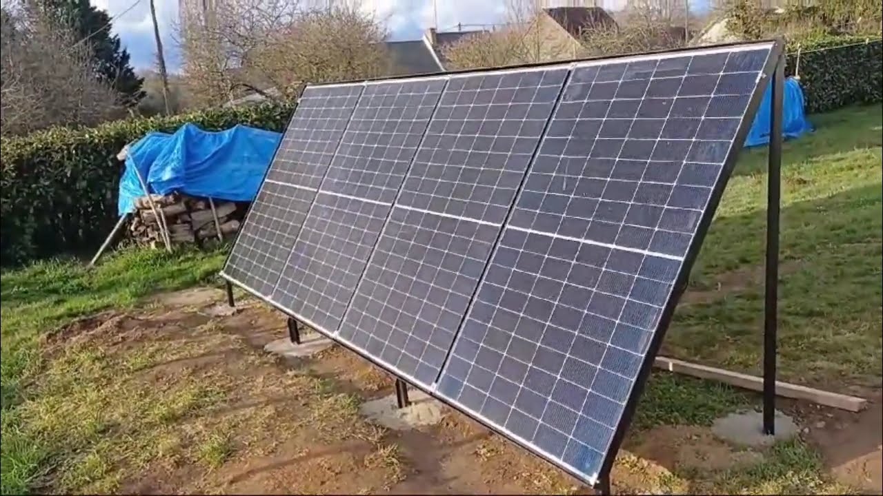 1. Balkonkraftwerk für die Nachbarn installiert 1760W