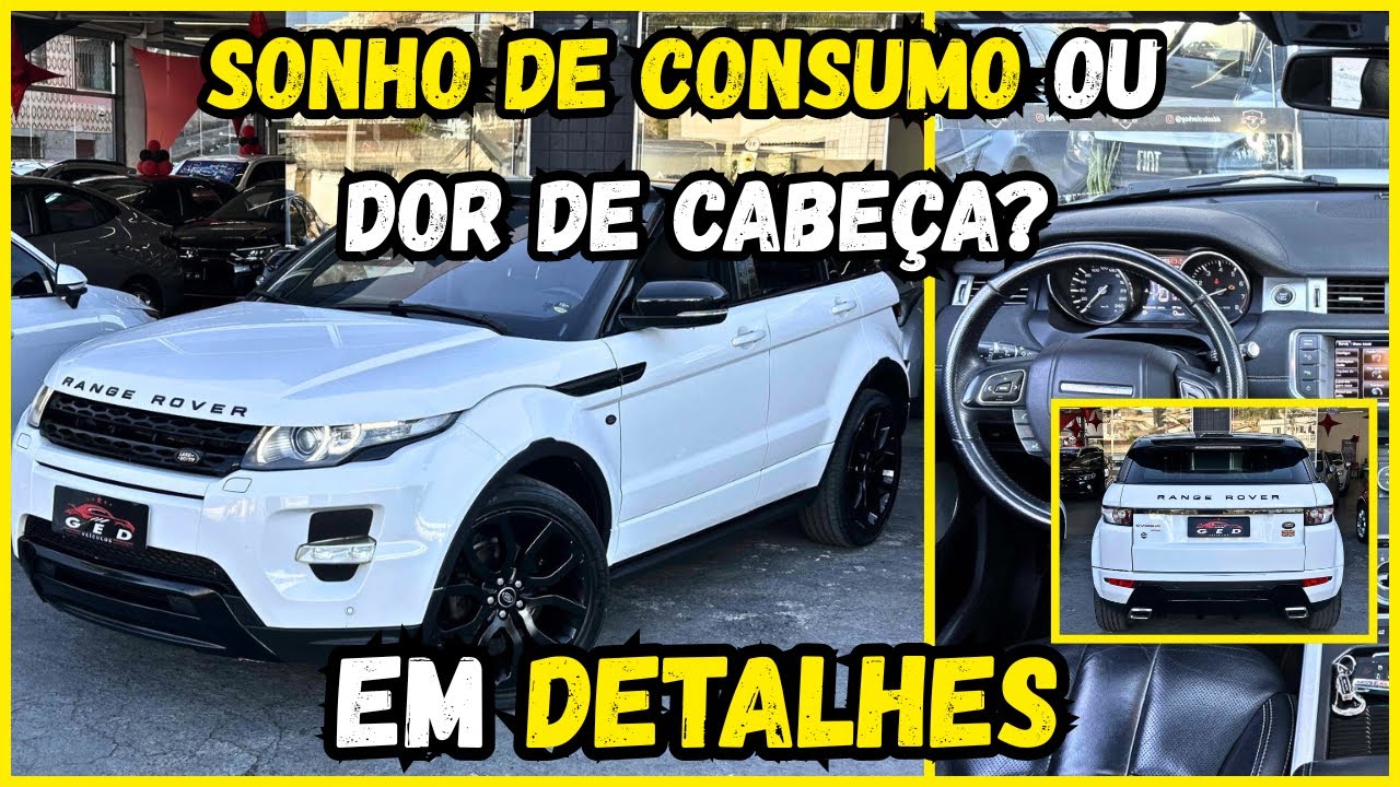 Avaliação LAND ROVER EVOQUE 2013 | O SUV de LUXO que Ainda VALE a PENA?