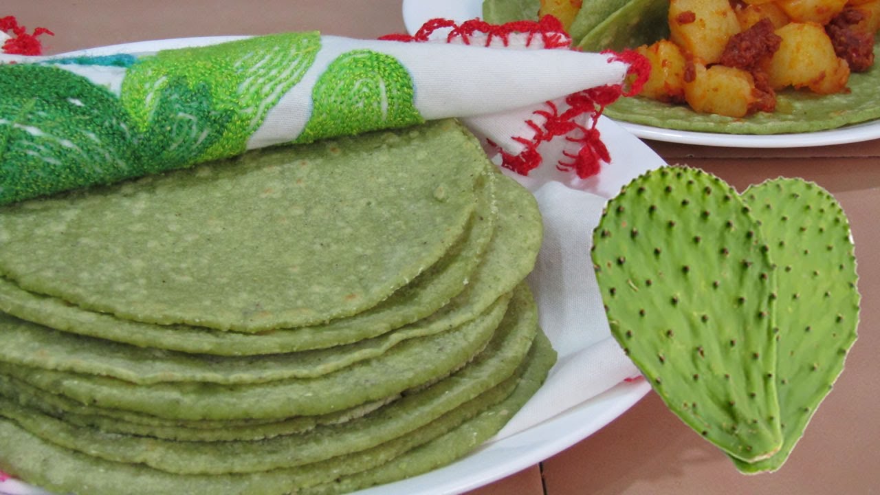 Como Hacer Tortillas de Nopal | Receta | Faciles Economicas y Mega Deliciosas