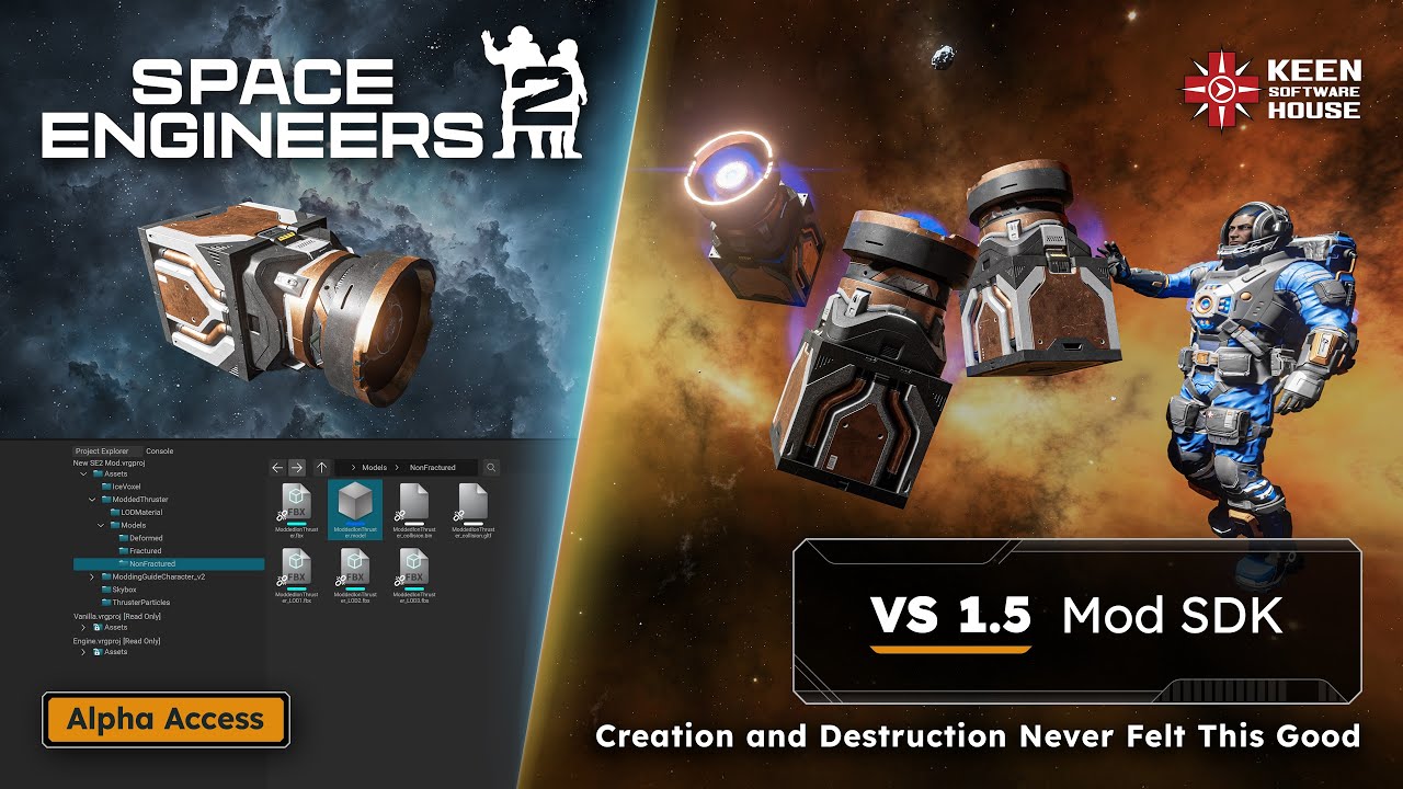 Space Engineers 2 Alpha: VS 1.5 - Modding
