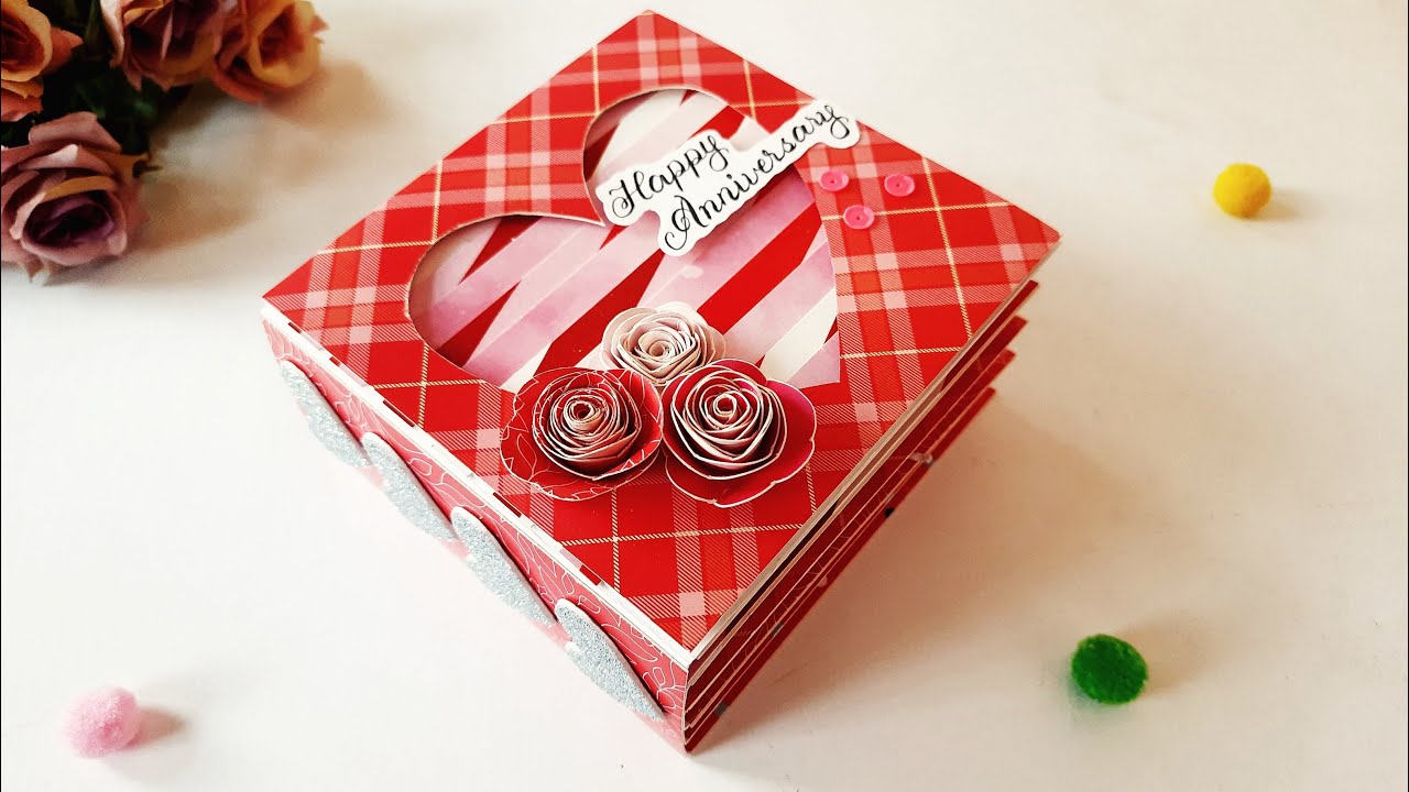 DIY Anniversary Scrapbook | Scrapbook for Couple | Handmade Scrapbook Ideas | Tutorial