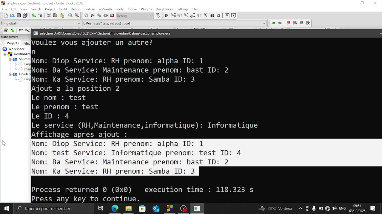 Correction TP C++  Liste chainées | GL2