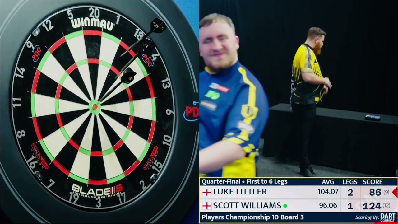 Luke Littler vs Scott Williams | Players Championship 10 2025 🎯