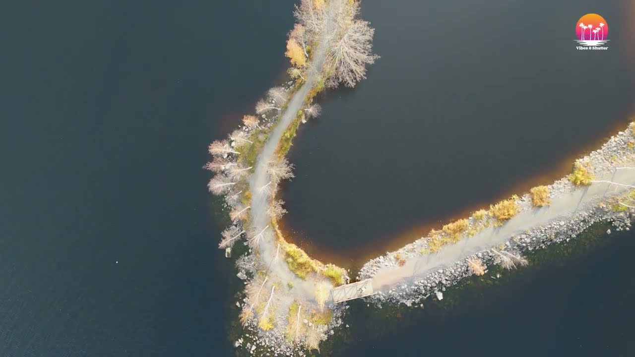 Golden Farewell &ndash; Autumn Afternoon in Tampere | 4K Drone Views + Ambient Music