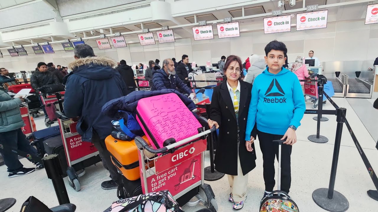 Toronto to Bangladesh Tour 🇨🇦 🇧🇩 / Biman Bangladesh ✈️ Airlines 🥰
