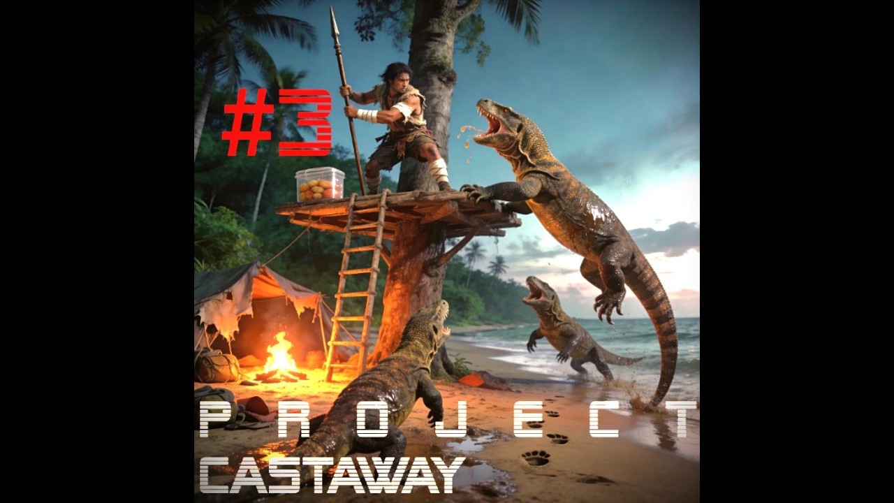 Строим дом в Project Castaway№3.