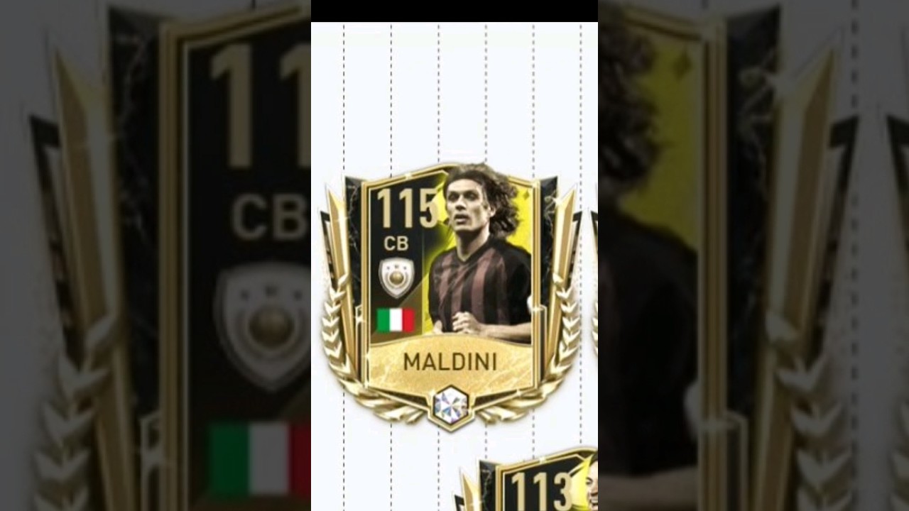 😳 115 Rated Maldini!! New TOTS Icons!  #fifamobile