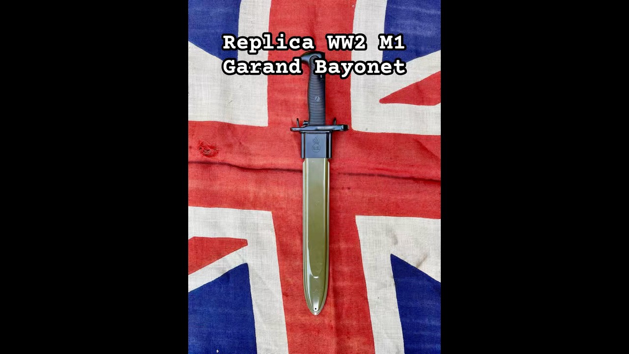 Replica WW2 M1 Garand Bayonet #history #worldwar2 #ww2 #war #army #m1garand #bayonet #usarmy #m1