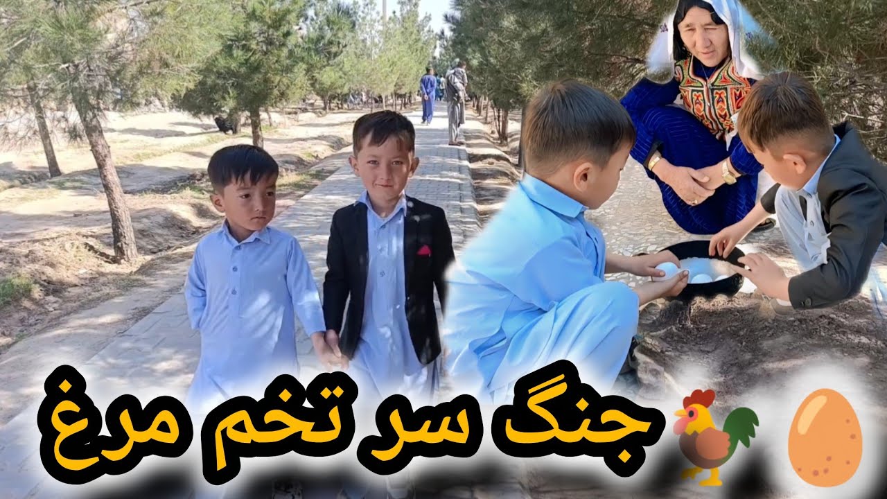 تا آخر ببینید تخم ره کی میگیره ؟😂 Fighting for egg #food 