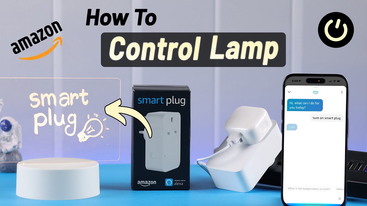 How to Setup Amazon Smart Plug to Control Other Device! [Lamp]