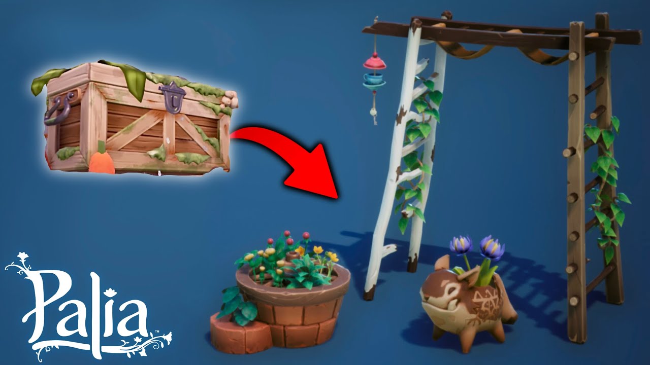 Inventory FULL of Waterlogged chests to get Makeshift Furniture