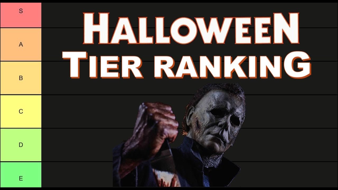 HALLOWEEN MOVIES RANKED | TIER LIST