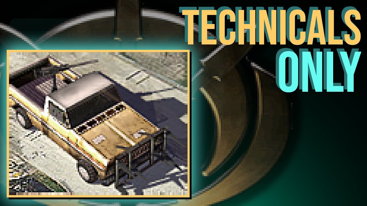 Сможет ли ничто, кроме техники, победить брутальный ИИ? - C&C Generals: Single Unit Challenge
