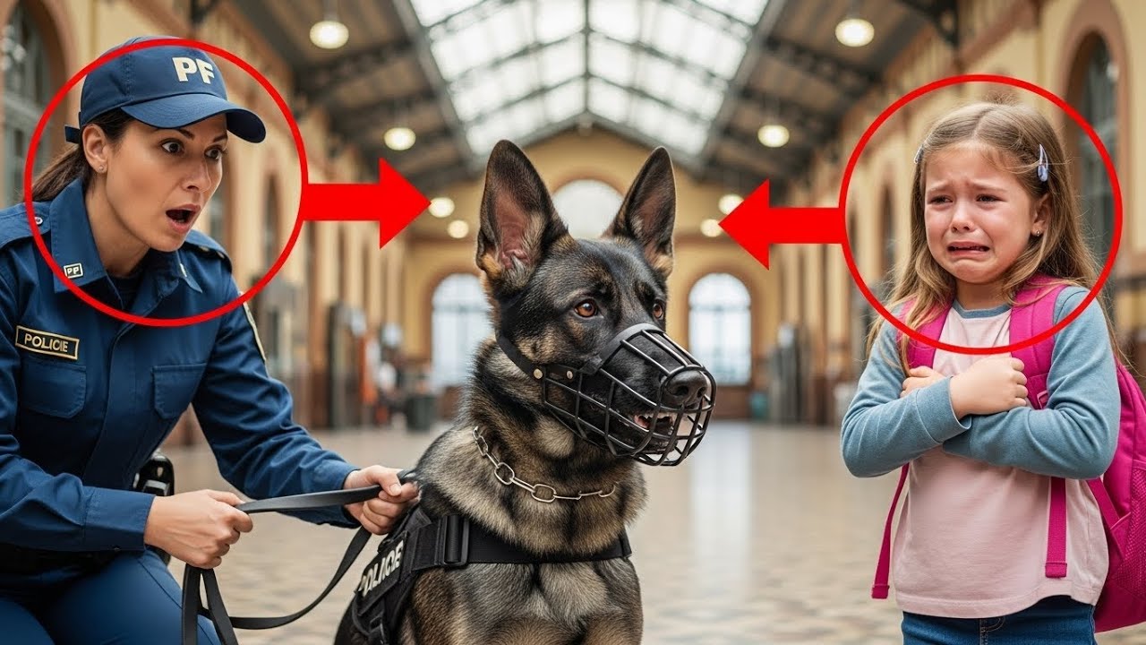 Todos notaram a menina e seus cães na estação — mas só o K9 sabia o que ela escondia em silêncio.