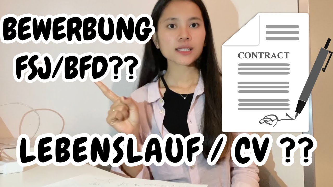 MELAMAR FSJ/BFD DI JERMAN dan contoh Bewerbung