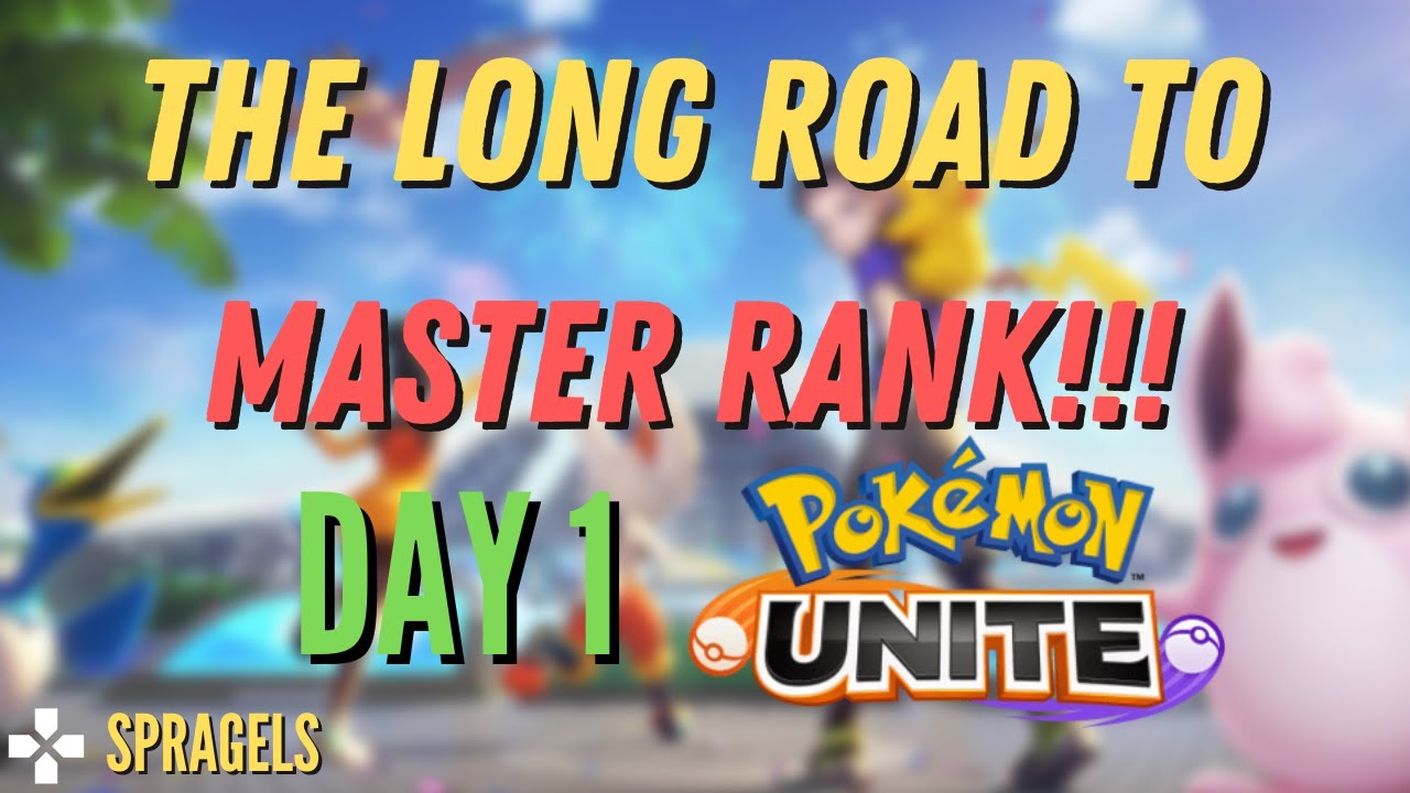 From Beginner To Master Rank FREE TO PLAY! The Long Road To Master Rank Day 1 - Pokémon Unite