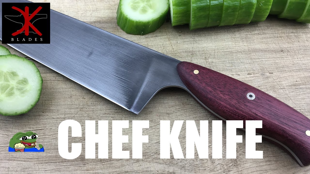 Making a chef knife from high carbon steel