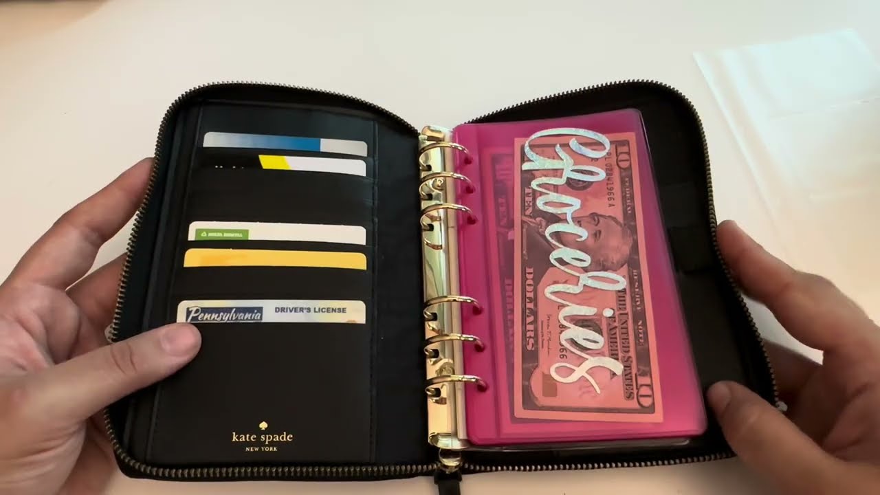 Kate Spade Wellesley Personal Planner As A Wallet! Unboxing & Flip Through