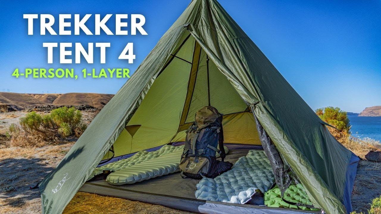 Trekker Tent 4: Your companion for any group venture!
