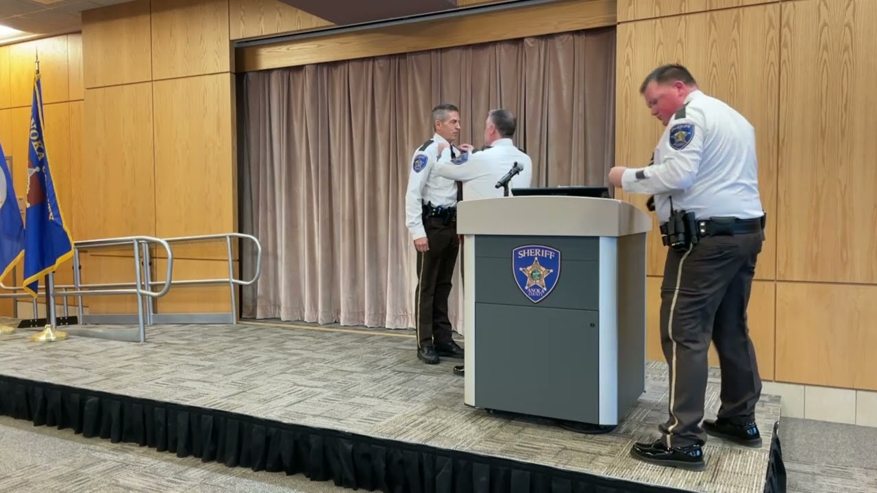 Sheriff Brad Wise and Chief Deputy Paul Ireland Swearing-In Ceremony