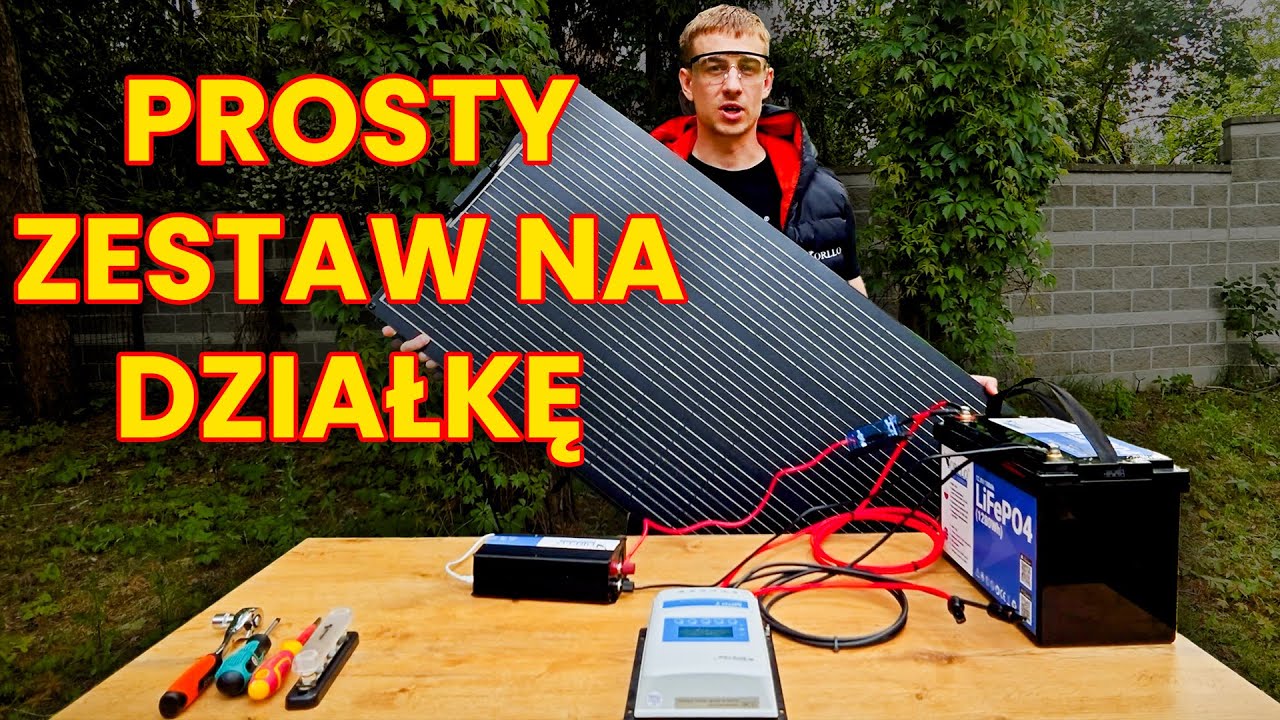 Prosty i Tani Zestaw Fotowoltaiczny na Działkę ROD | ORLLO ENERGY