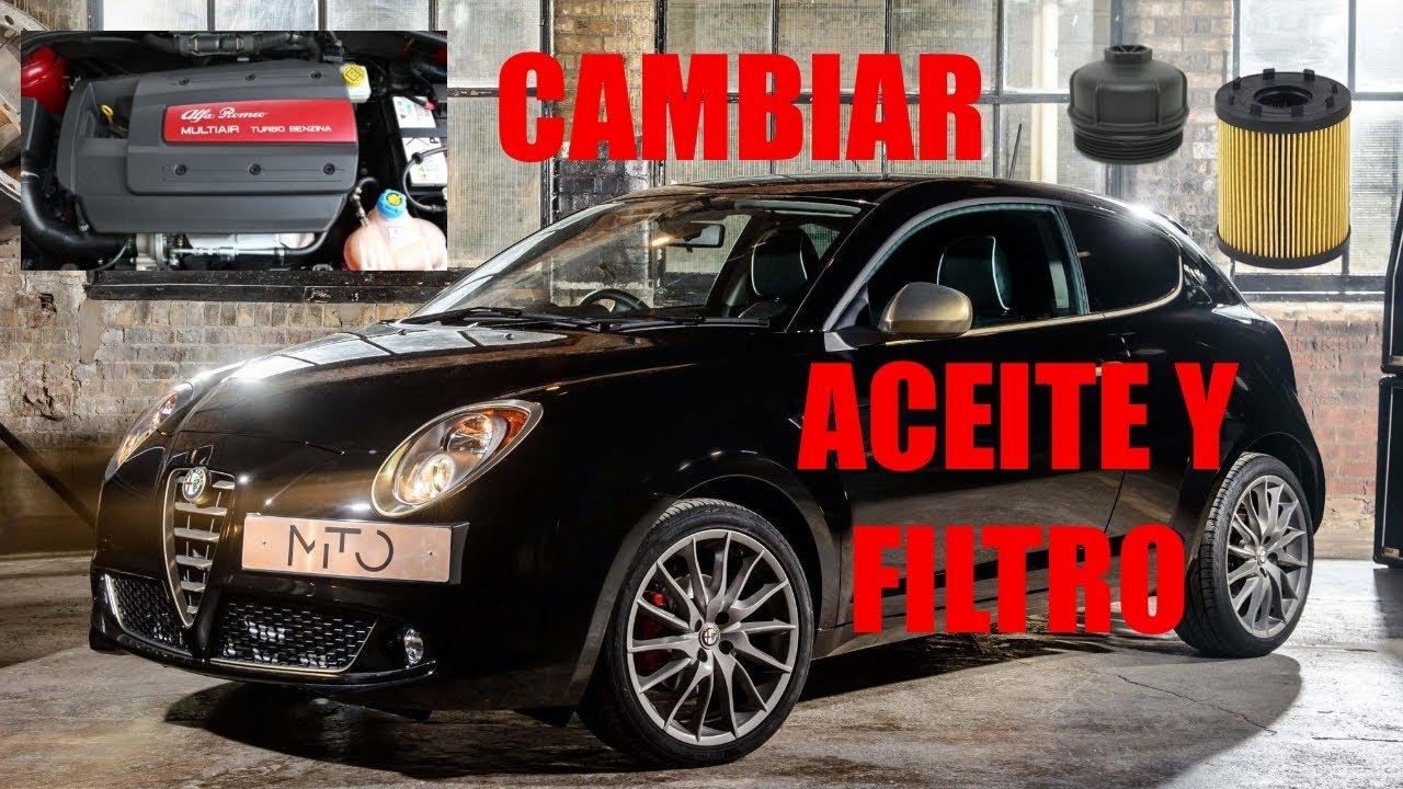 COMO CAMBIAR EL ACEITE Y EL FILTRO DE ACEITE DE UN MOTOR FAIT 1.4 MULTIAIR (ALFA ROMEO MITO QV)