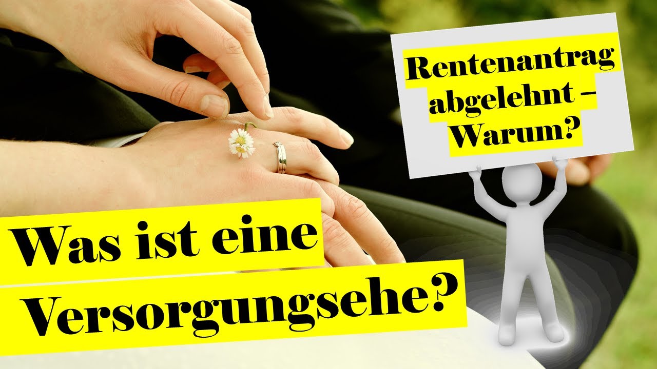 Verheiratet und trotzdem keine Witwenrente? - Was ist eine Versorgungsehe?