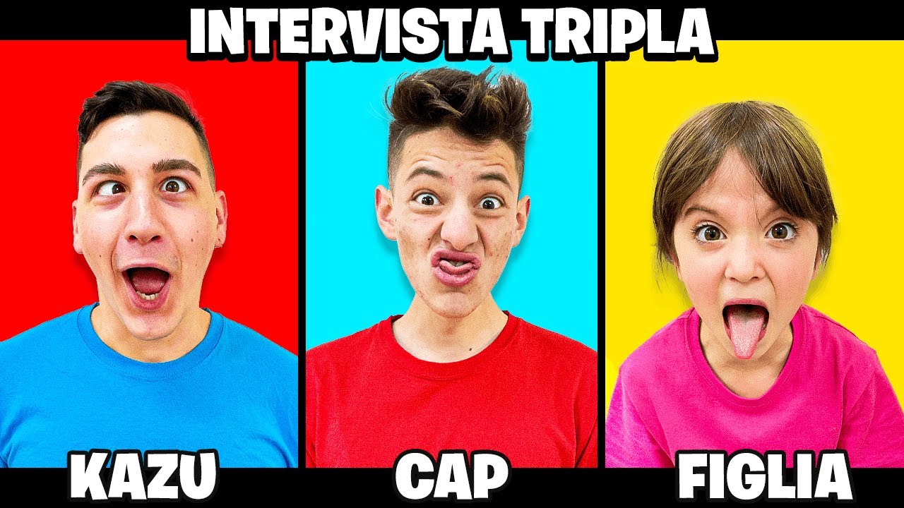INTERVISTA TRIPLA CON LA FIGLIA DI CAP!! 👶 Figlia Chiara su Cap e Kazu