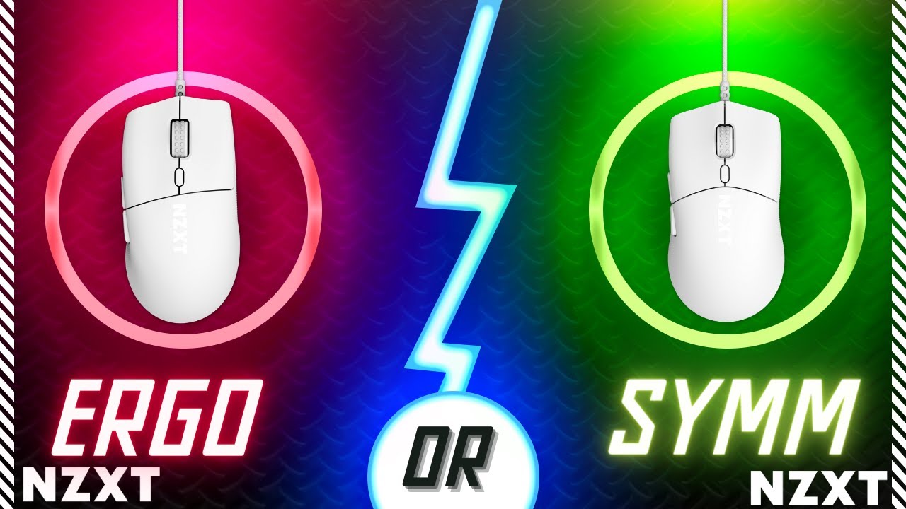 Which is right for you? NZXT LIFT 2 - ERGO and SYMM Mice
