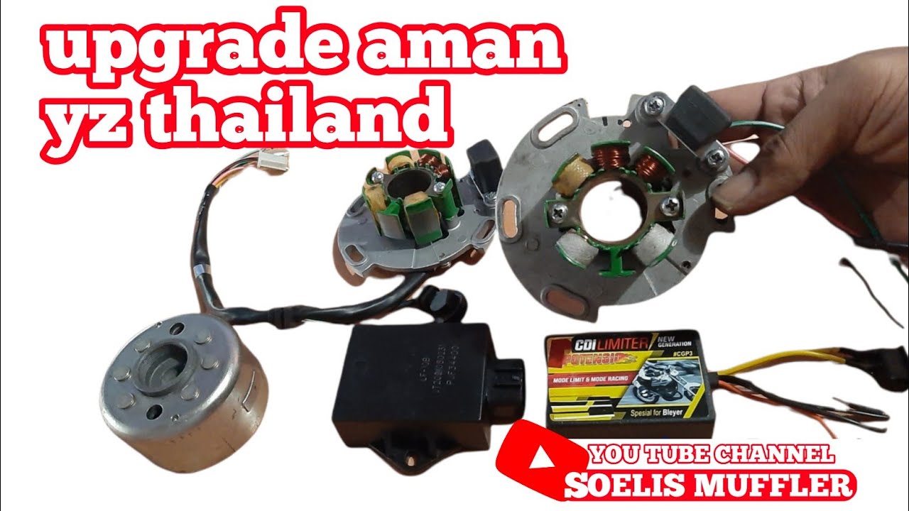 full upgrade spul cdi pengapian murahan :: upgrade yz thailand by soelis muffler knalpot no php