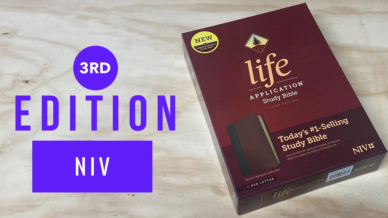 Life Application Study Bible, NIV by Tyndale