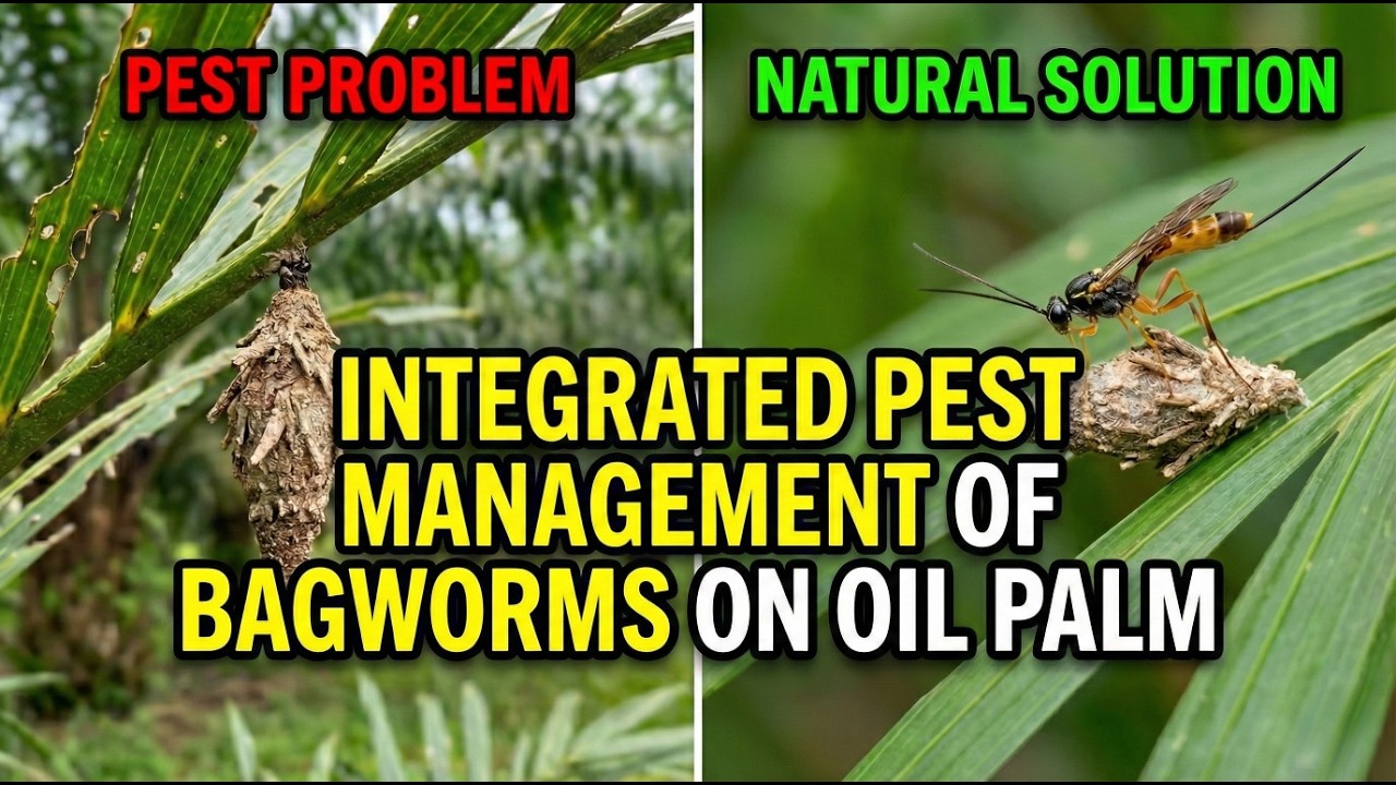 Oil Palm Bagworms, Control Early Before They Spread