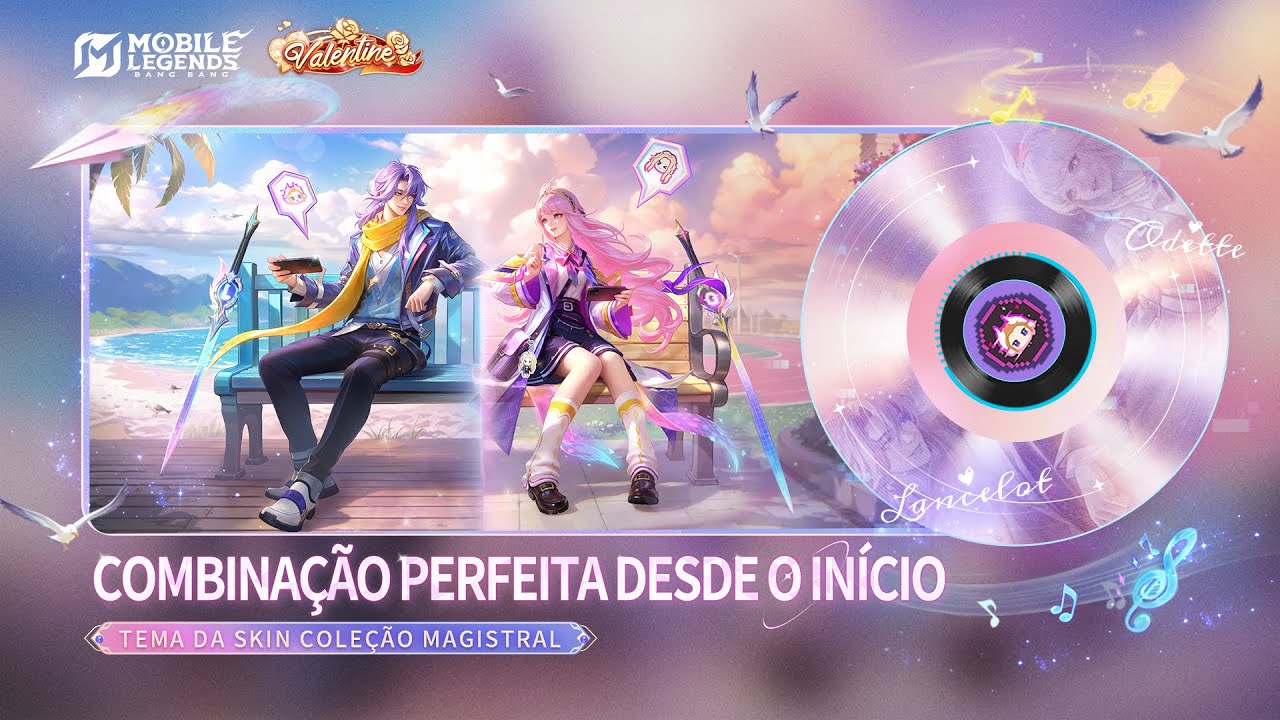 Combinação Perfeita Desde o Início | Tema da Skin Coleção Magistral | Mobile Legends: Bang Bang
