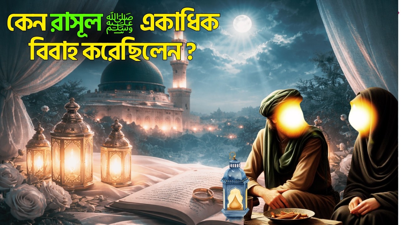 মহানবী ﷺ এর বিবাহের ঘটনা | রাসূল ﷺ এর স্ত্রীদের জীবনকাহিনি | Islamic History Bangla