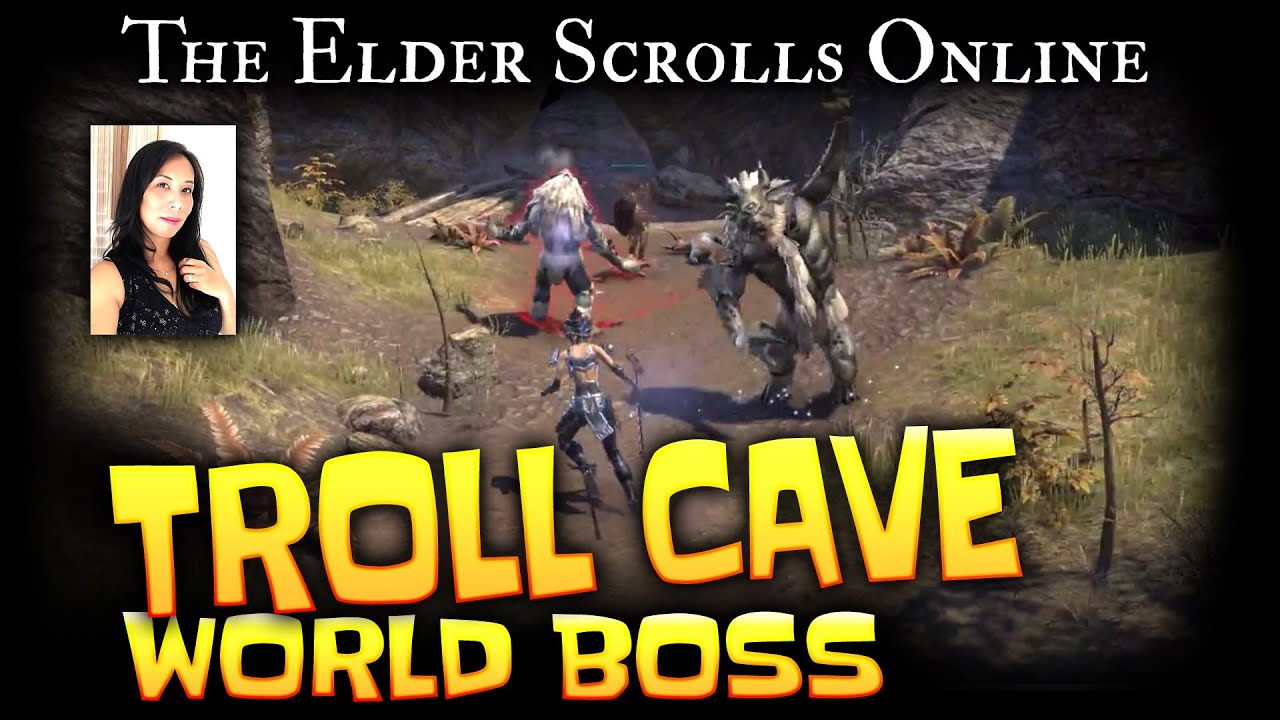 Elder Scrolls Online: World Boss - Troll Cave (Veteran)