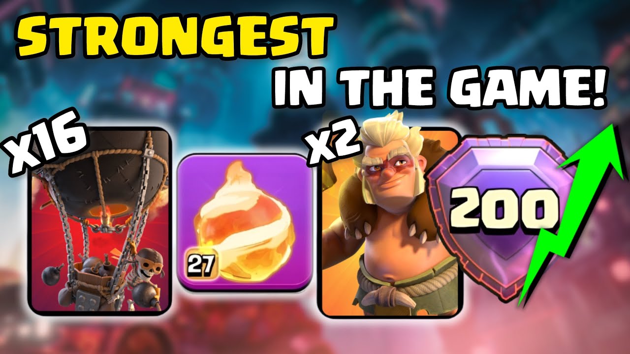 Missed Fireball? This Fireball Rocketloon Army Will 3 Star Anyway! | Legend Attacks (Clash of Clans)