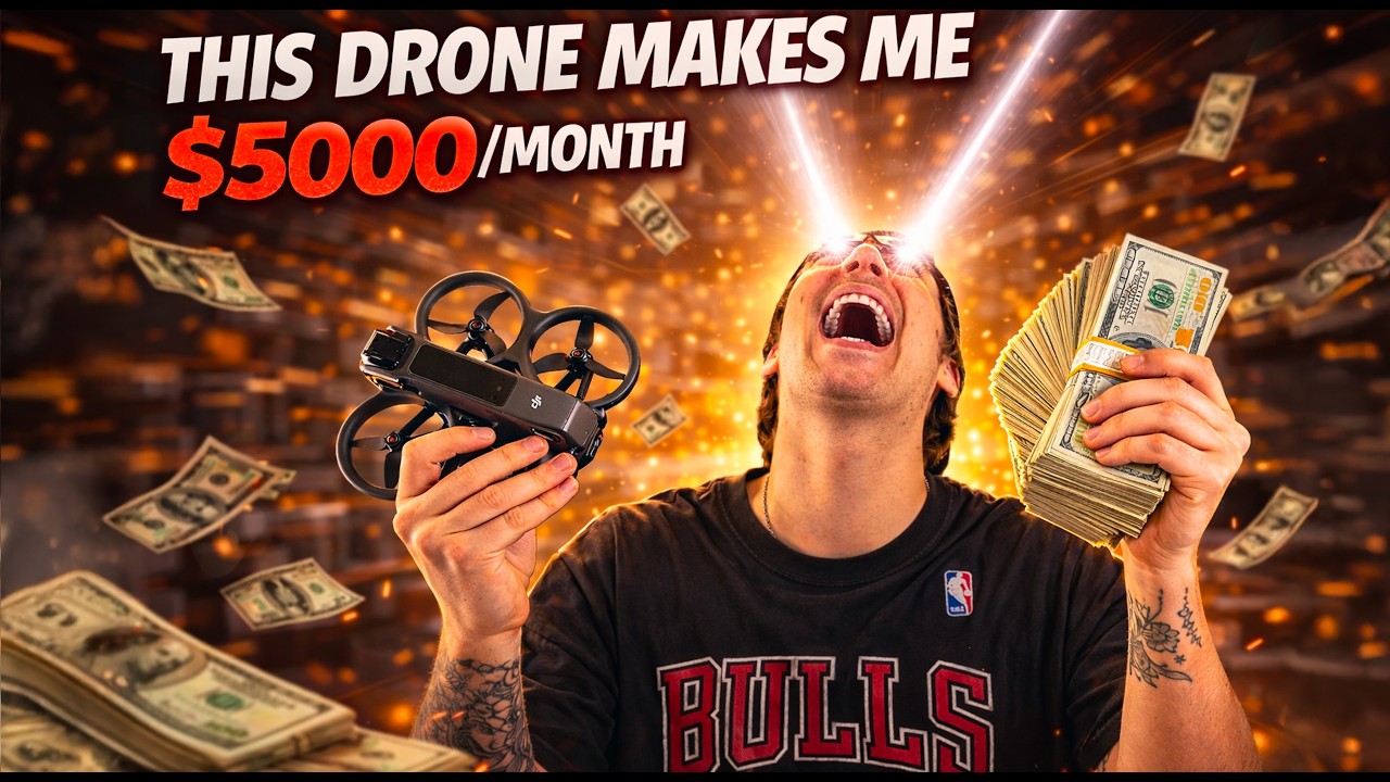 How I Make $5000/Month With This Drone in 2026 | My Top 5 Secrets